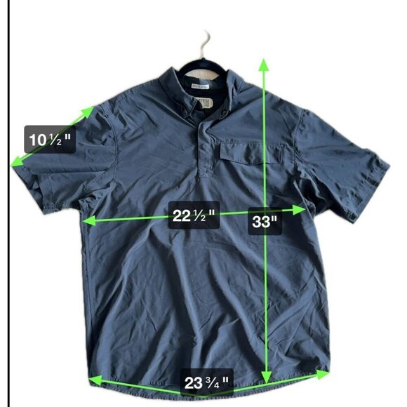 Duluth Trading Co Untucked Size L Men's Polo - Picture 9 of 9